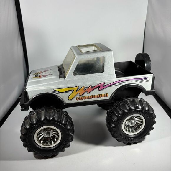 Vintage 1980s Tonka Suzuki Commando Samurai Red Pressed‎ Steel 4x4 Toy Truck - Picture 4 of 7